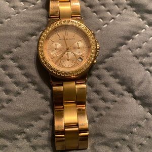 Rose gold Michael Kors watch